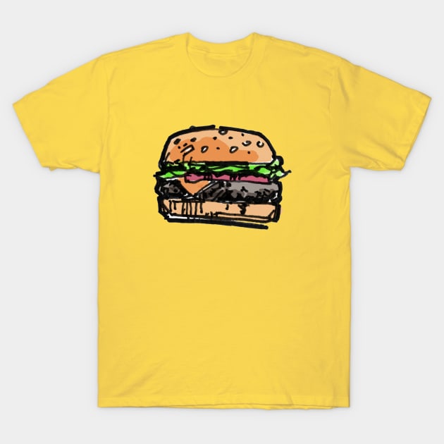 Cheeseburger T-Shirt by enoogs